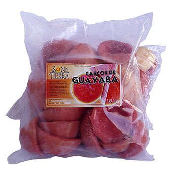 Guayaba cortada en cascos, 1 kg
