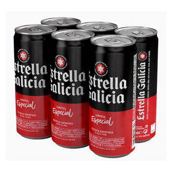 CERVEZA ESTRELLA PACK 6