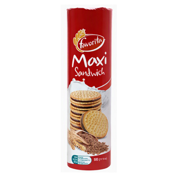 Galleta Maxi sandwich, 500 g