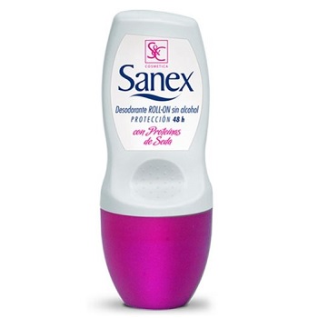 Desodorante roll-on sin alcohol con proteínas de seda 50ml