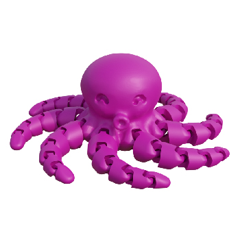 Pulpo articulado (Rosa)