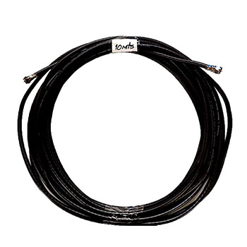 Kit de Montaje para Antenas. Cable Coaxial RG-6 con conectores F, Tipo: 15 metros