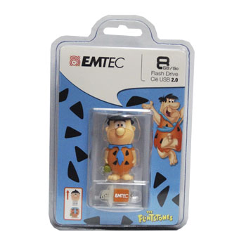 Memoria Animada(Picapiedra)USB 8GB Mod: ECMMD8GHB100