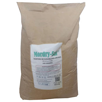 Mortero Mordry Sal - Grueso 42.5 Kg (Entrega a domicilio)