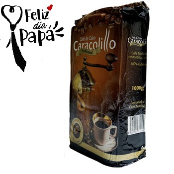 Café Caracolillo molido 1Kg al vacio