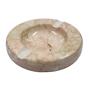 Cenicero de mesa rosado