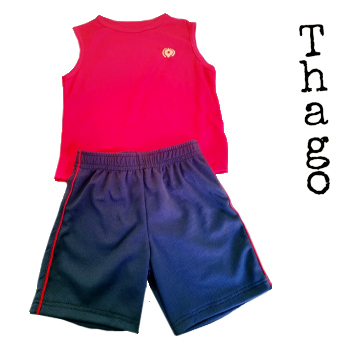 Conjunto deportivo para niño - camiseta y short