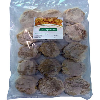 Tostones de Plátano Burro - 2 kg