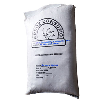 Arroz Consumo 4%, saco de 50 kg
